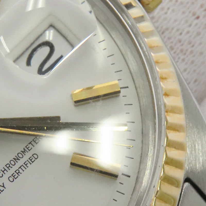 ロレックス デイトジャスト 17番 1601 ROLEX 腕時計 白文字盤