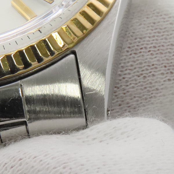 ロレックス デイトジャスト 17番 1601 ROLEX 腕時計 白文字盤