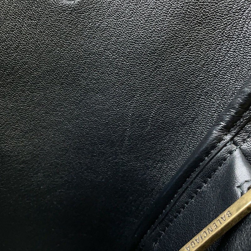 バレンシアガ トートバッグ Bel Air Carry All ベルエア キャリーオール スムースカーフレザー BALENCIAGA 2way 黒