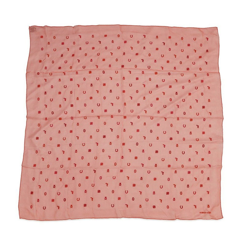 エルメス スカーフ カレ100 マルチチャーム Multicharms 刺繍 シルク HERMES