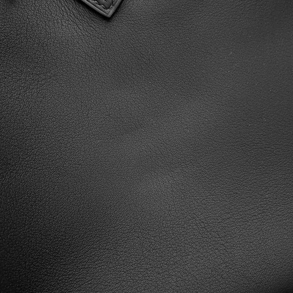 エルメス バーキン25 ブラック/ピンクゴールド金具 スイフト U刻印 HERMES Birkin ハンドバッグ 黒