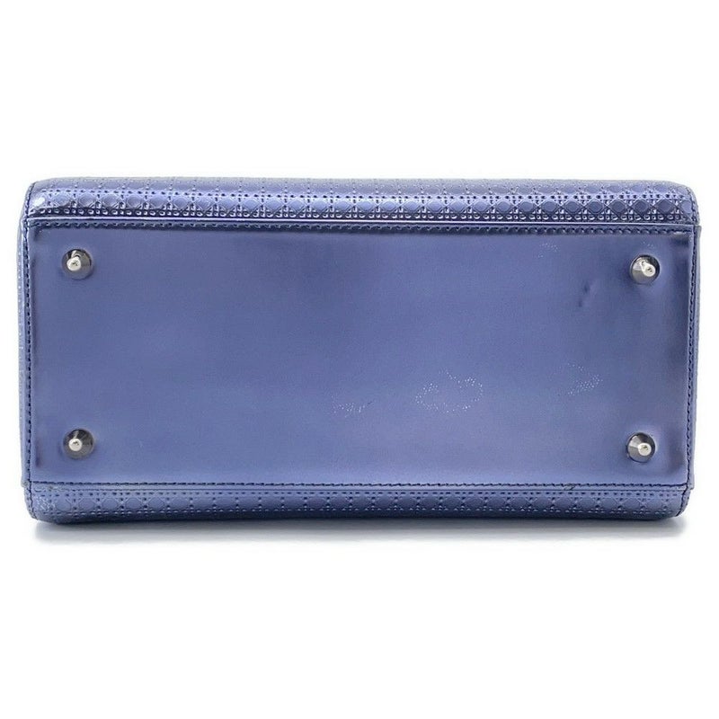 クリスチャン・ディオール ハンドバッグ レディディオール マイクロカナージュ ミディアム メタリック Christian Dior 2wayショルダー