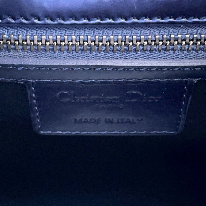 クリスチャン・ディオール ハンドバッグ レディディオール マイクロカナージュ ミディアム メタリック Christian Dior 2wayショルダー