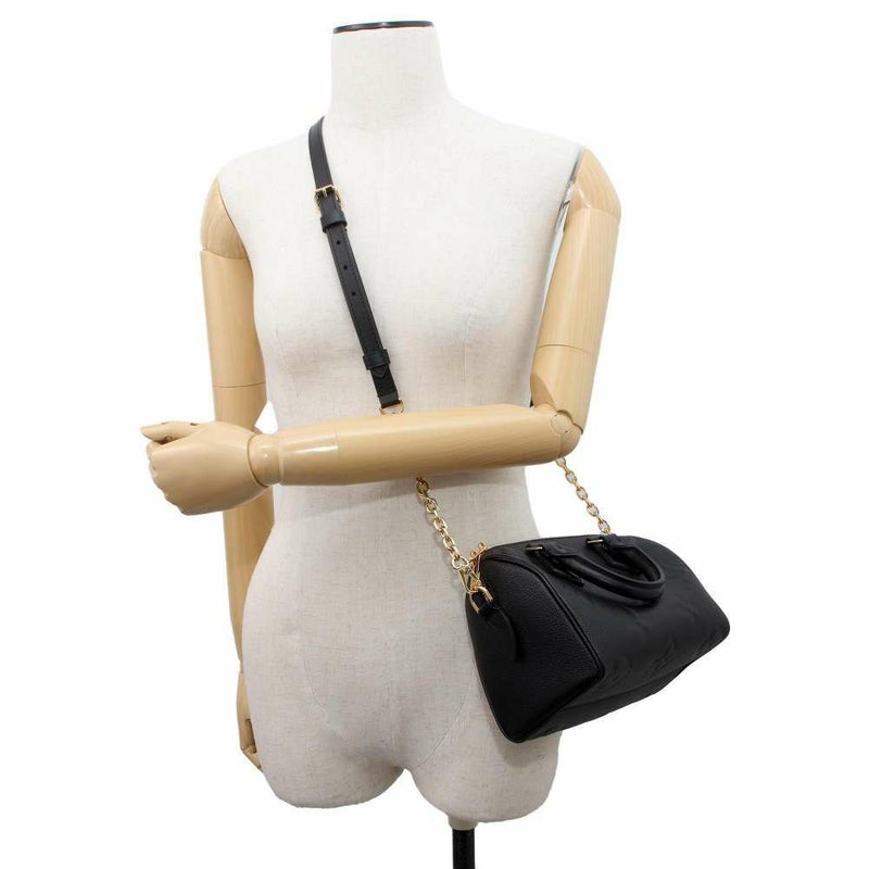 ルイヴィトン ハンドバッグ モノグラム・アンプラント スピーディ・バンドリエール20 M58953 2wayショルダー 黒