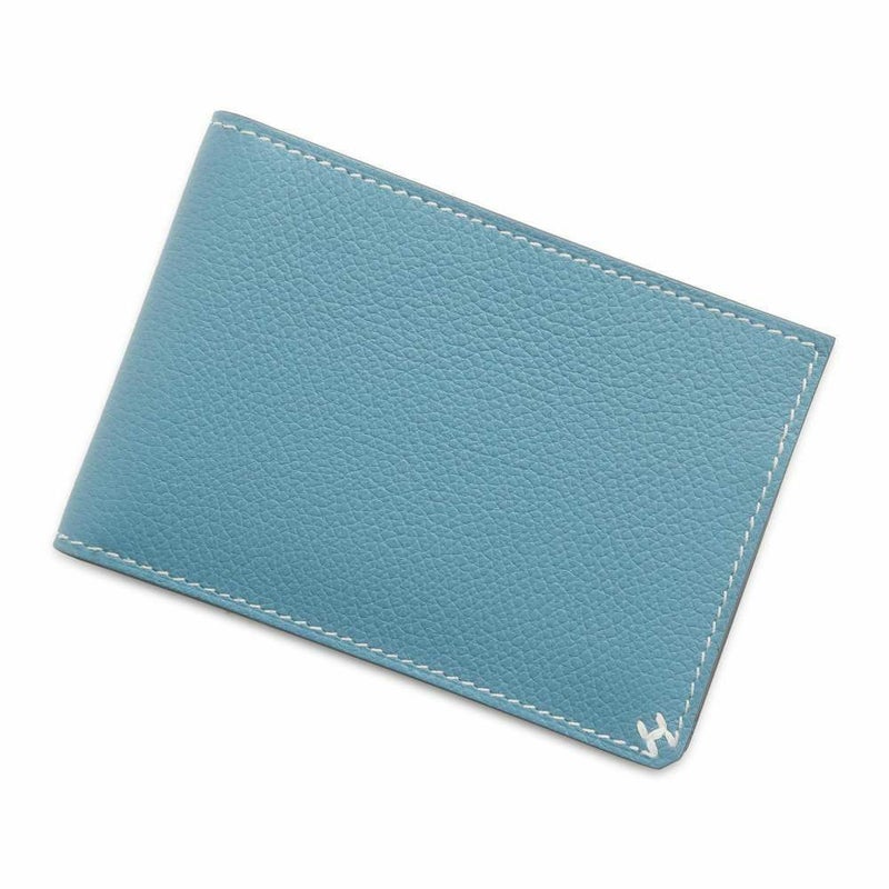 エルメス カードケース Hセリエ オリゾンタル ニューブルージーン エバーカラー B刻印 HERMES 名刺入れ