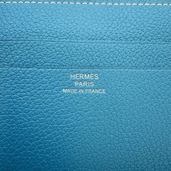 エルメス カードケース Hセリエ オリゾンタル ニューブルージーン エバーカラー B刻印 HERMES 名刺入れ