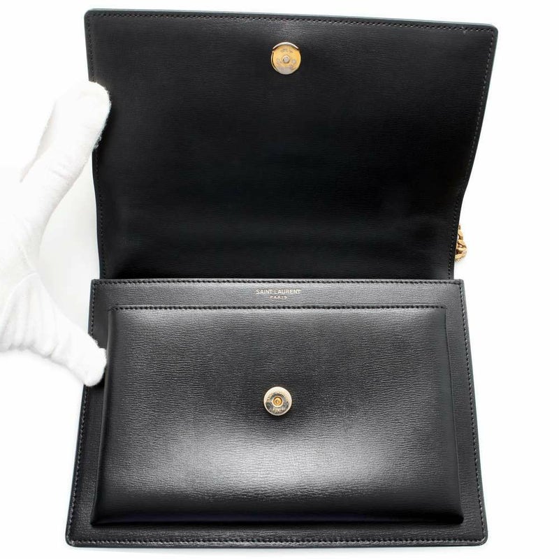 サンローランパリ チェーンショルダーバッグ サンセット 442906 SAINT LAURENT PARIS 2wayショルダー YSL 黒