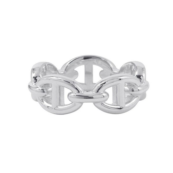 エルメス リング シェーヌダンクル アンシェネPM Enchainee SV925シルバー リングサイズ52 HERMES ジュエリー