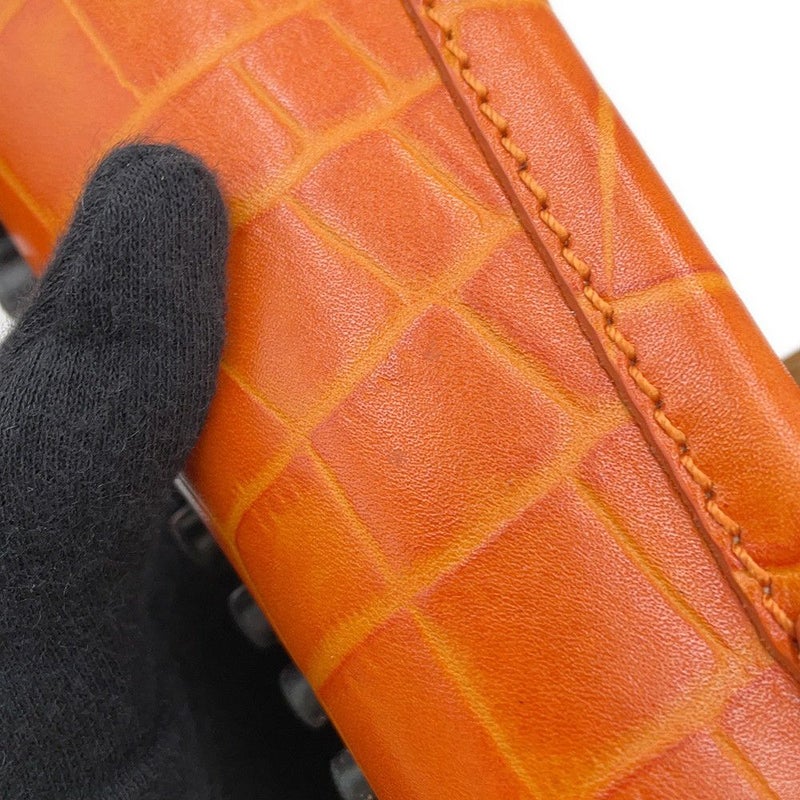 ルイヴィトン ローファー ホッケンハイムライン ドライビングシューズ クロコ型押しレザー メンズサイズ6 1/2 靴