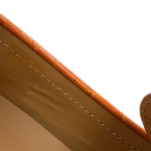 ルイヴィトン ローファー ホッケンハイムライン ドライビングシューズ クロコ型押しレザー メンズサイズ6 1/2 靴