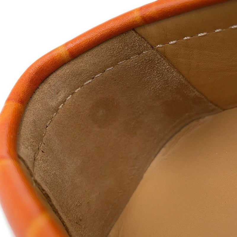 ルイヴィトン ローファー ホッケンハイムライン ドライビングシューズ クロコ型押しレザー メンズサイズ6 1/2 靴