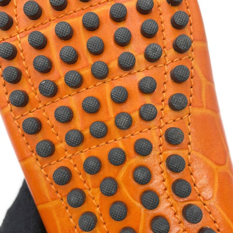 ルイヴィトン ローファー ホッケンハイムライン ドライビングシューズ クロコ型押しレザー メンズサイズ6 1/2 靴