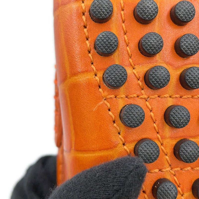 ルイヴィトン ローファー ホッケンハイムライン ドライビングシューズ クロコ型押しレザー メンズサイズ6 1/2 靴