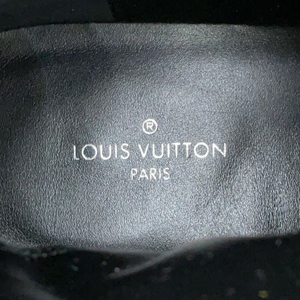 ルイヴィトン アンクルブーツ モノグラム ラプソディライン レディースサイズ36 LOUIS VUITTON 黒 ブラック