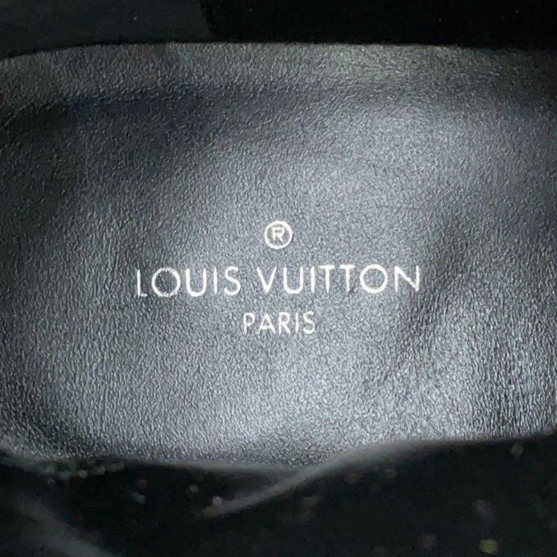 ルイヴィトン アンクルブーツ モノグラム ラプソディライン レディースサイズ36 LOUIS VUITTON 黒 ブラック