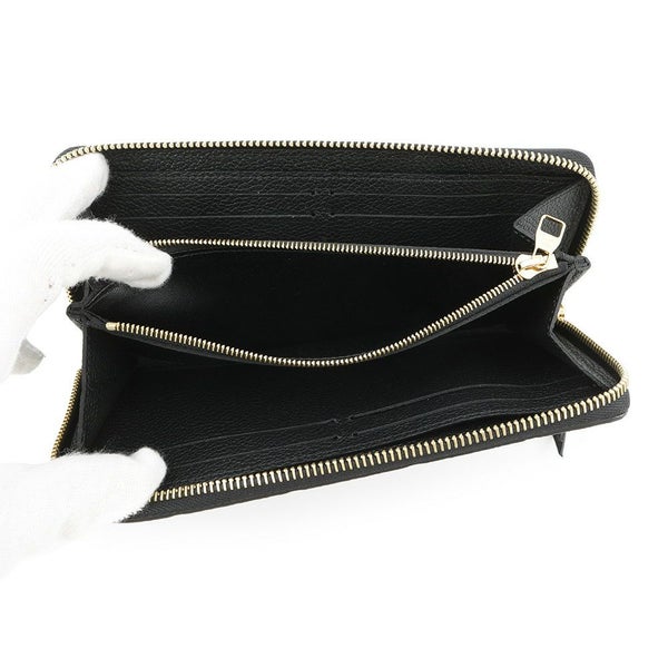 ルイヴィトン 長財布 モノグラム・アンプラント ポルトフォイユ・クレマンス M60171 LOUIS VUITTON 財布 ブラック 黒