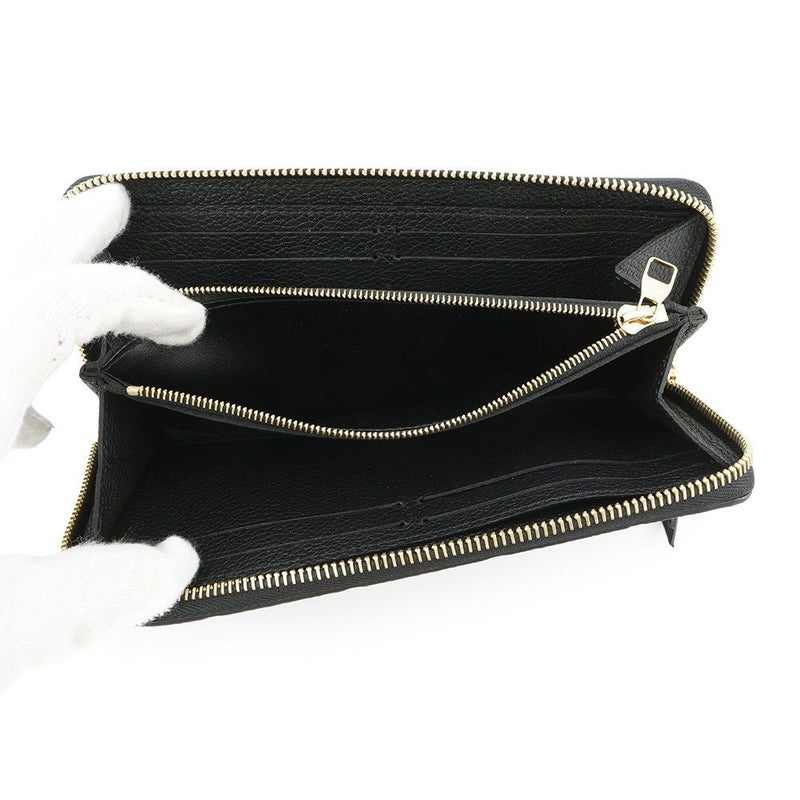 ルイヴィトン 長財布 モノグラム・アンプラント ポルトフォイユ・クレマンス M60171 LOUIS VUITTON 財布 ブラック 黒