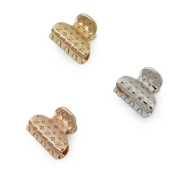 ルイヴィトン ヘアクリップ アクセソワール シュブ・ナノグラムPM M68940 LOUIS VUITTON ヴィトン ヘアアクセサリー