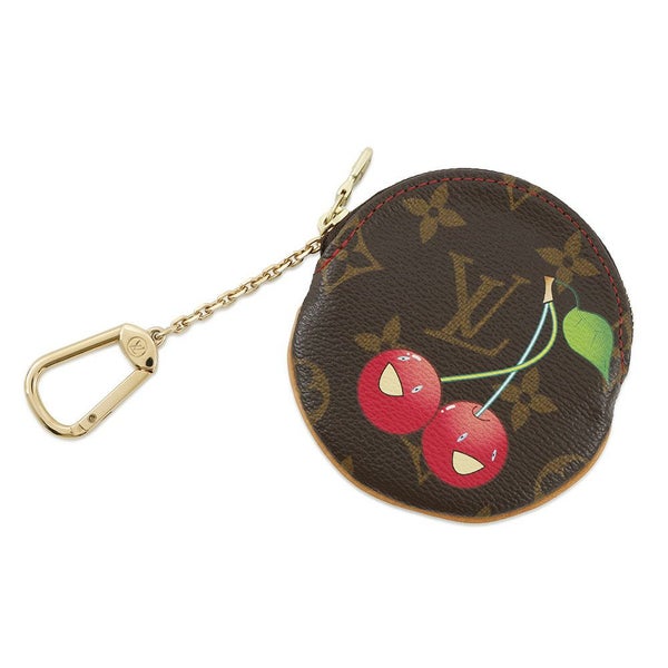 ルイヴィトン コインケース モノグラム チェリー ポルトモネ・ロン 村上隆 コラボ M95043ヴィトン 小銭入れ