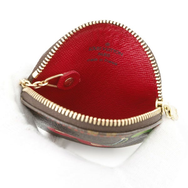 ルイヴィトン コインケース モノグラム チェリー ポルトモネ・ロン 村上隆 コラボ M95043ヴィトン 小銭入れ