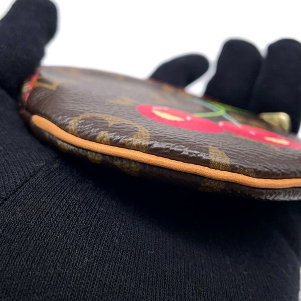 ルイヴィトン コインケース モノグラム チェリー ポルトモネ・ロン 村上隆 コラボ M95043ヴィトン 小銭入れ