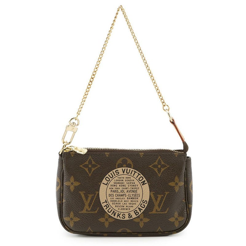 ルイヴィトン ハンドバッグ モノグラム ミニ・ポシェット アクセソワールT＆B M60153 LOUIS VUITTON アクセサリーポーチ