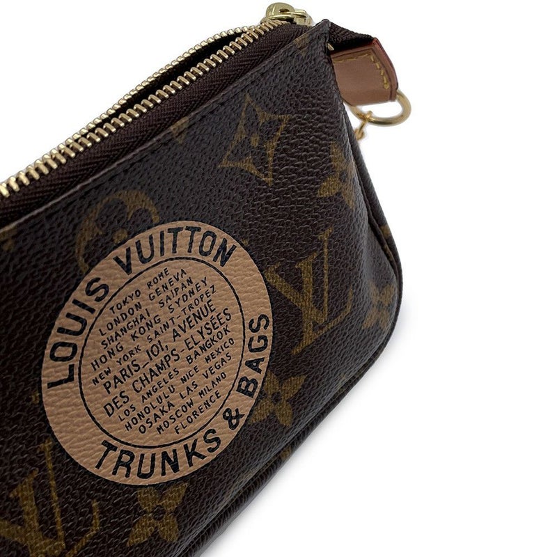 ルイヴィトン ハンドバッグ モノグラム ミニ・ポシェット アクセソワールT＆B M60153 LOUIS VUITTON アクセサリーポーチ