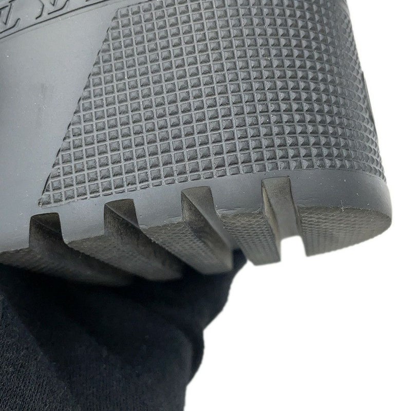 ルイヴィトン ブーツ モノグラム・アンプラント スエード ローリエート アンクルブーツ レディースサイズ38 1AC7W0 靴 ブラック 黒