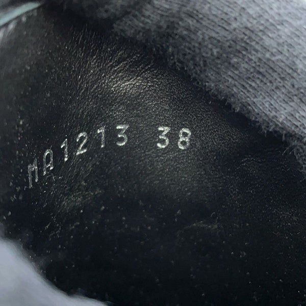 ルイヴィトン ブーツ モノグラム・アンプラント スエード ローリエート アンクルブーツ レディースサイズ38 1AC7W0 靴 ブラック 黒