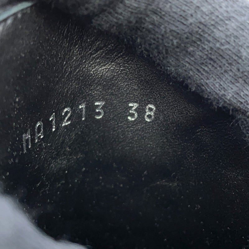 ルイヴィトン ブーツ モノグラム・アンプラント スエード ローリエート アンクルブーツ レディースサイズ38 1AC7W0 靴 ブラック 黒