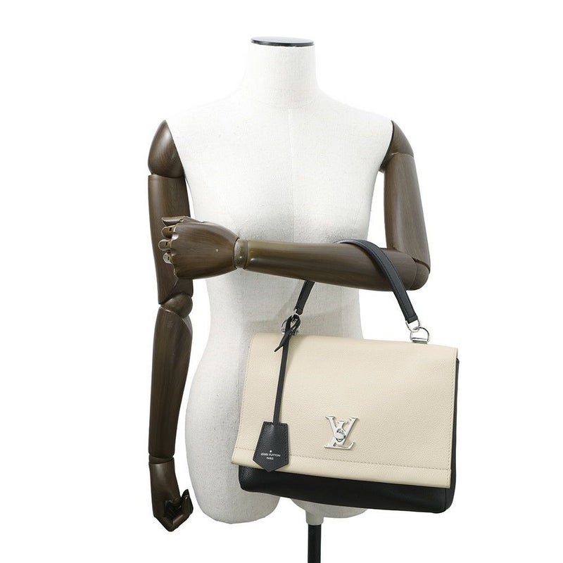 ルイヴィトン ハンドバッグ カーフレザー ロックミー カルターブル M50252 2wayショルダーバッグ 黒 ブラック