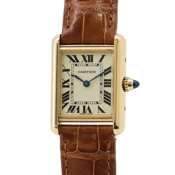 カルティエ タンク ルイ カルティエ SM W1529856 Cartier 腕時計 シルバー文字盤