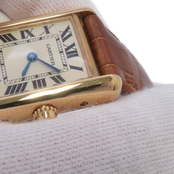 カルティエ タンク ルイ カルティエ SM W1529856 Cartier 腕時計 シルバー文字盤