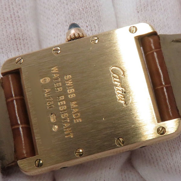 カルティエ タンク ルイ カルティエ SM W1529856 Cartier 腕時計 シルバー文字盤