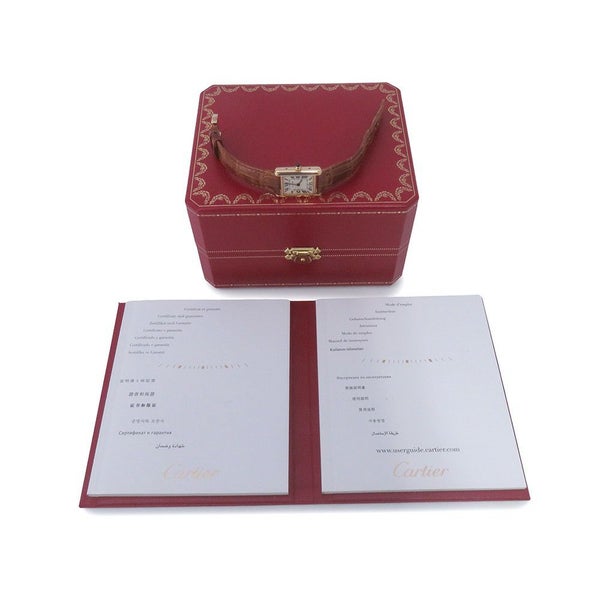 カルティエ タンク ルイ カルティエ SM W1529856 Cartier 腕時計 シルバー文字盤