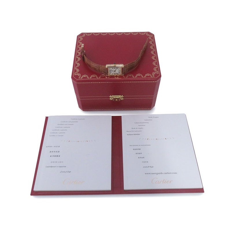 カルティエ タンク ルイ カルティエ SM W1529856 Cartier 腕時計 シルバー文字盤