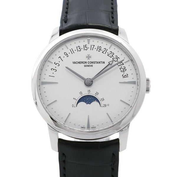 ヴァシュロンコンスタンタン パトリモニー ムーンフェイズ・レトログラード・デイト シルバー文字盤