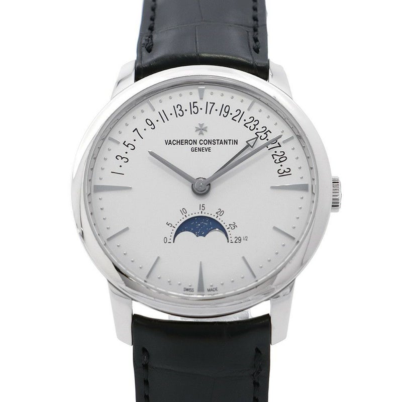 ヴァシュロンコンスタンタン パトリモニー ムーンフェイズ・レトログラード・デイト シルバー文字盤