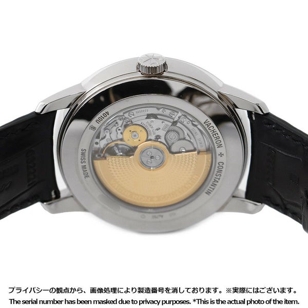 ヴァシュロンコンスタンタン パトリモニー ムーンフェイズ・レトログラード・デイト シルバー文字盤