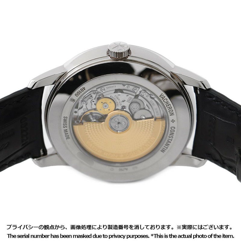 ヴァシュロンコンスタンタン パトリモニー ムーンフェイズ・レトログラード・デイト シルバー文字盤