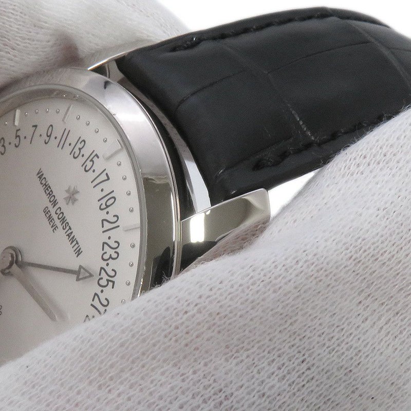 ヴァシュロンコンスタンタン パトリモニー ムーンフェイズ・レトログラード・デイト シルバー文字盤