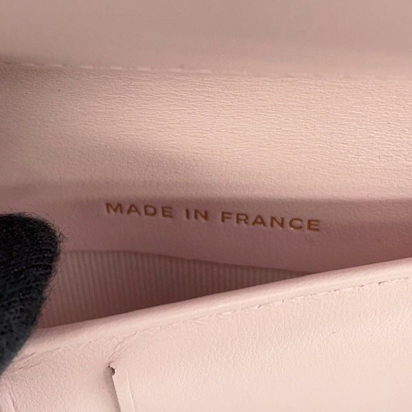 シャネル 三つ折り財布 マトラッセ ココマーク スモールジップ ウォレット キャビアスキン AP0232 CHANEL