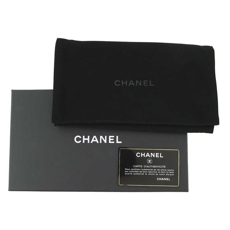 シャネル 三つ折り財布 マトラッセ ココマーク スモールジップ ウォレット キャビアスキン AP0232 CHANEL