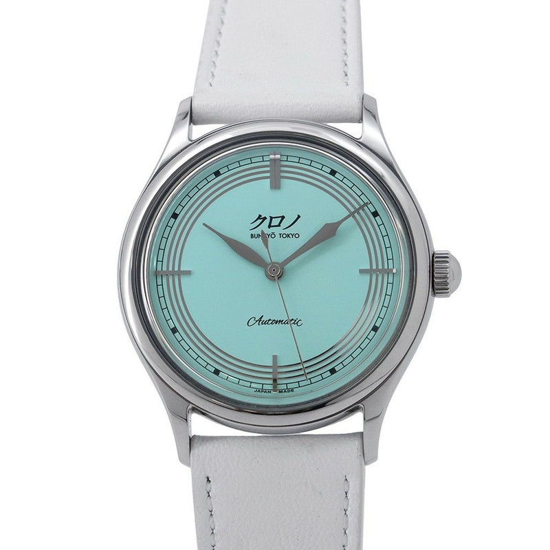 クロノ ブンキョウ トウキョウ 青磁 CB011 500本限定 ブルーグリーンラッカー文字盤