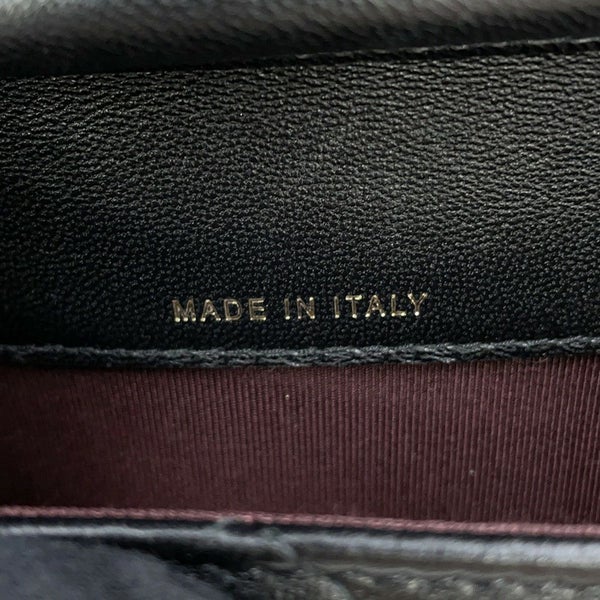 シャネル チェーンショルダーバッグ マトラッセ ココマーク クラシック チェーンクラッチ ラムスキン AP2475 CHANEL 黒