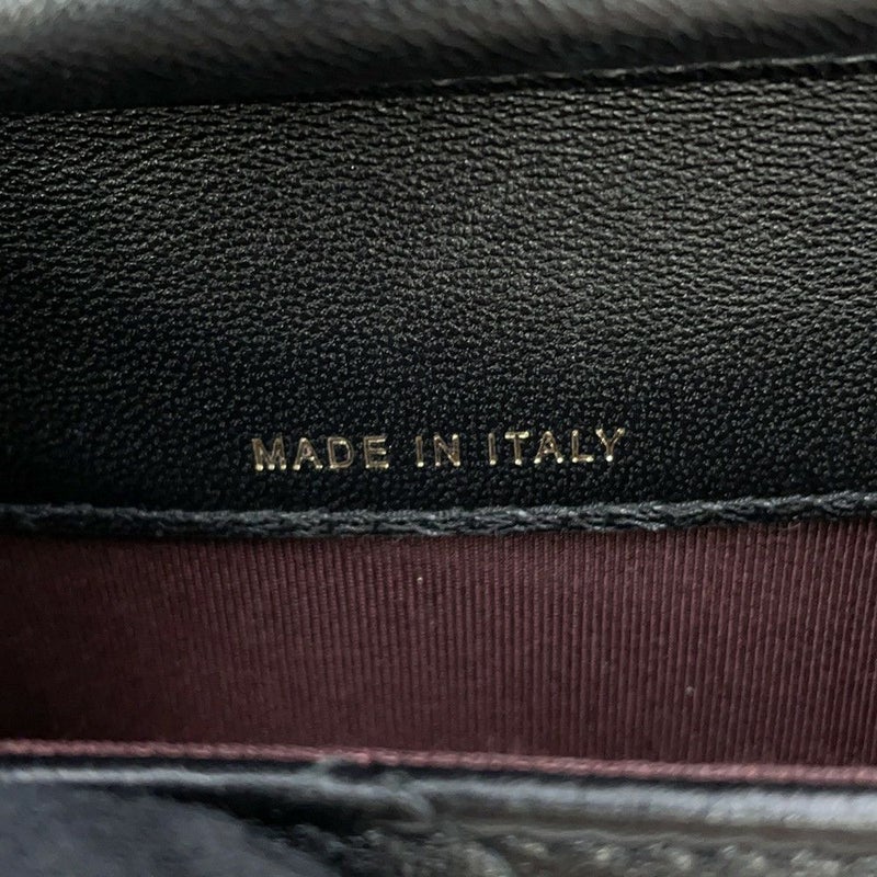 シャネル チェーンショルダーバッグ マトラッセ ココマーク クラシック チェーンクラッチ ラムスキン AP2475 CHANEL 黒