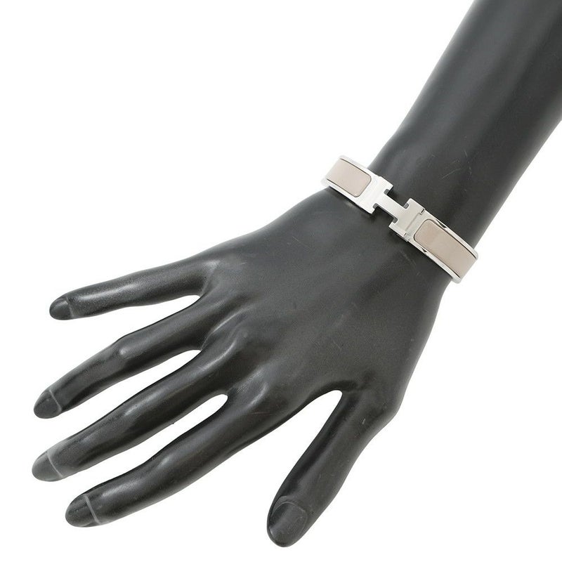 エルメス ブレスレット クリックH クリッククラックPM グラッセ/シルバー金具 HERMES BRACELET
