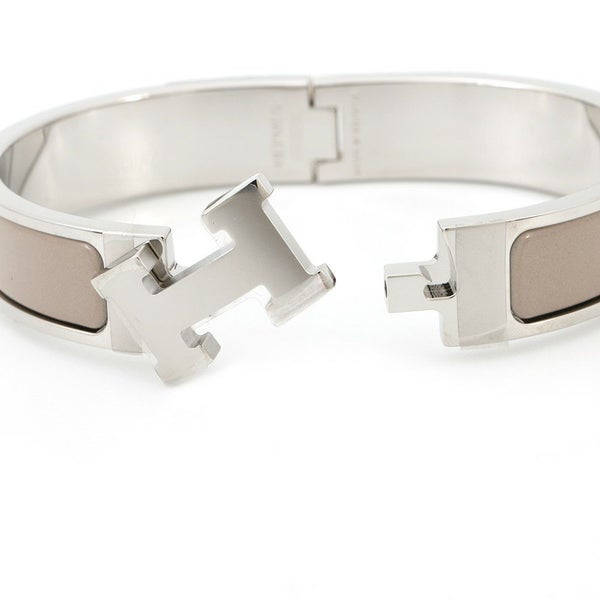 エルメス ブレスレット クリックH クリッククラックPM グラッセ/シルバー金具 HERMES BRACELET