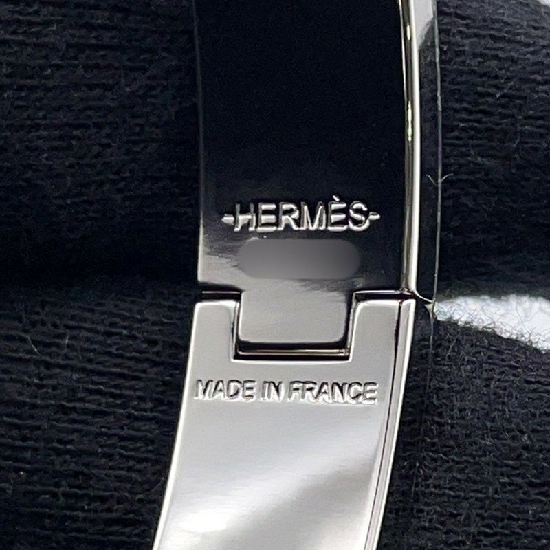 エルメス ブレスレット クリックH クリッククラックPM グラッセ/シルバー金具 HERMES BRACELET