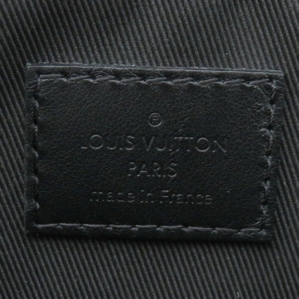 ルイヴィトン ショルダーバッグ モノグラム・シャドウ デュオ・メッセンジャー M69827 黒 ブラック